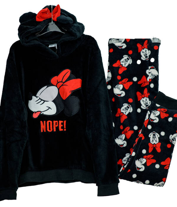 Πιτζάμα φλις για κορίτσι με την minnie της disney
