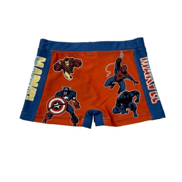 Παιδικo μαγιό σε γραμμή boxer για αγόρια με super ήρωες της Marvel Κίτρινο - Image 2