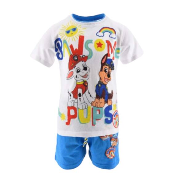 Παιδικό Σετ Μπλουζα - Σορτς για αγόρι Paw Patrol Μπλε