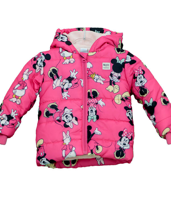 Βρεφικό μπουφάν για κορίτσι με Minnie, Mickey & Daisy της Disney