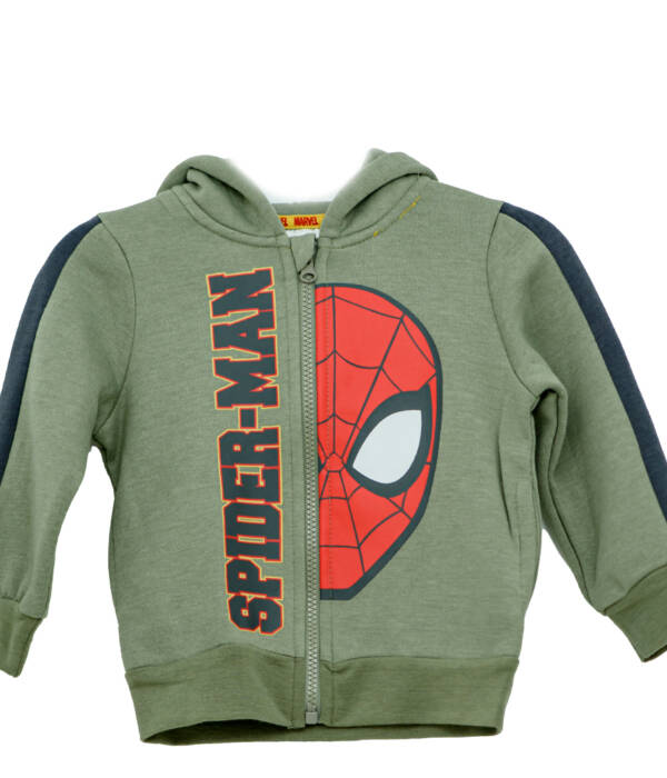 Παιδική ζακέτα για αγόρι μακό με τον Spiderman της Marvel