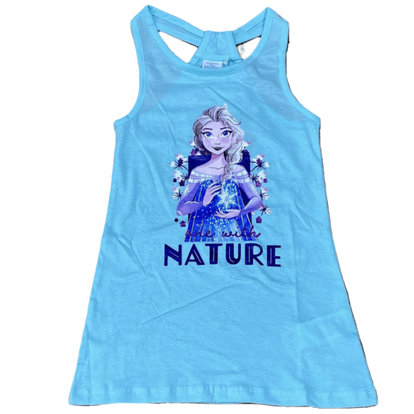 Παιδικό φόρεμα για κορίτσι με Frozen από την Disney - Πράσινο