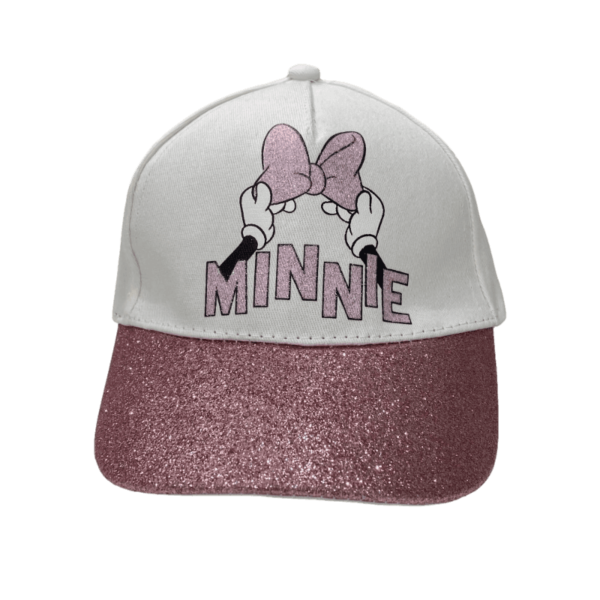 Παιδικό καπέλο για κορίτσι με την Minnie της Disney - Λευκό - Image 2