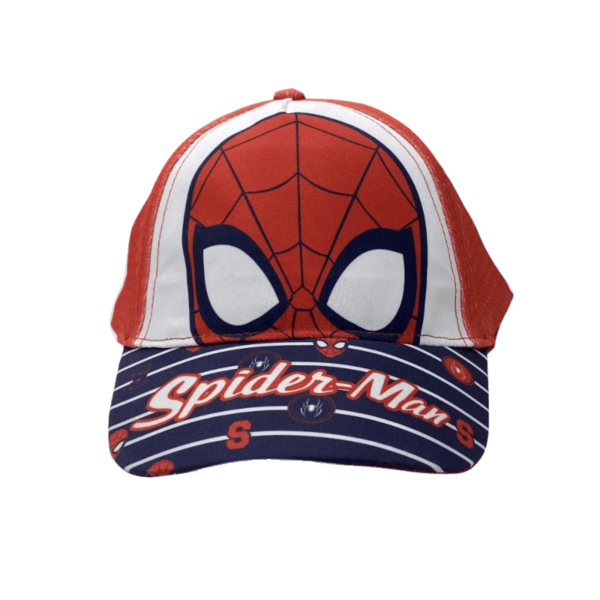 kapelo spiderman kokkino