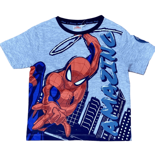 Παιδική μπλούζα κοντομάνικη για αγόρι με Amazing Spiderman της Marvel