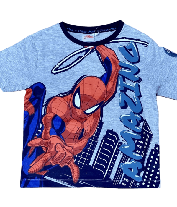 Παιδική μπλούζα κοντομάνικη για αγόρι με Amazing Spiderman της Marvel