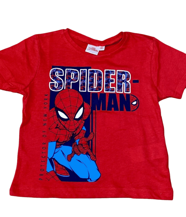 Spiderman Παιδική μπλούζα κοντομάνικη για αγόρι με Spiderman Protector NY