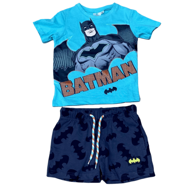 Παιδικό Σετ Μπλουζα - Βερμούδα για αγόρι με Batman και νυχτερίδες της marvel