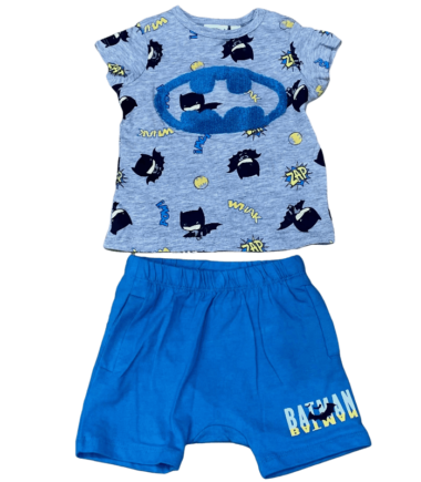 marver set rouxon batman bebe gri mple