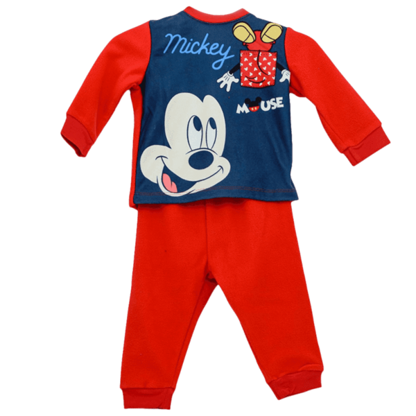 Βρεφική πιτζάμα φλις για αγόρι με τον Mickey της Disney