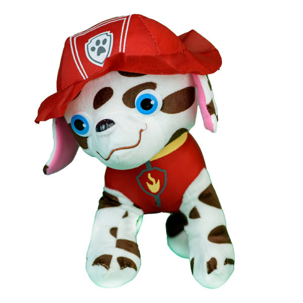 Λούτρινο paw patrol μεσαίου μεγέθους με τον πυροσβέστη Μάρσαλ ύψους 30 εκ.