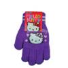 Γάντια Hello Kitty για κορίτσια 3-8 ετών - Μωβ