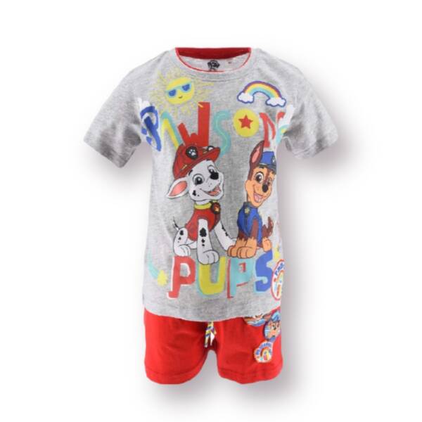 Παιδικό Σετ για αγόρι Paw Patrol κόκκινο