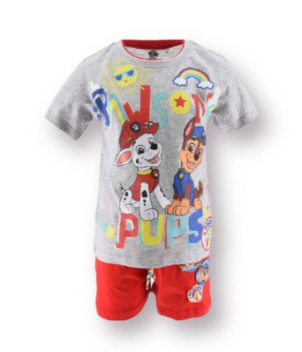 Παιδικό Σετ για αγόρι Paw Patrol κόκκινο