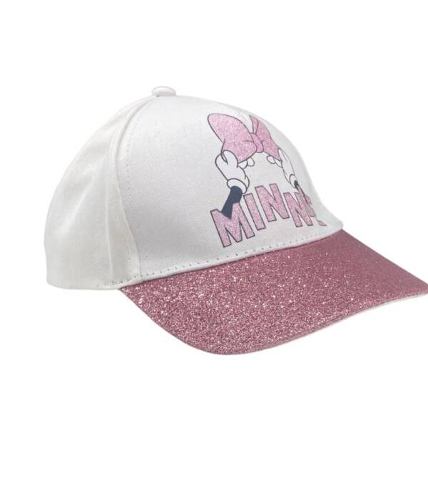 Παιδικό καπέλο για κορίτσι με την Minnie της Disney - Λευκό