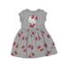 Παιδικό φόρεμα για κορίτσι Hello Kitty Γκρι