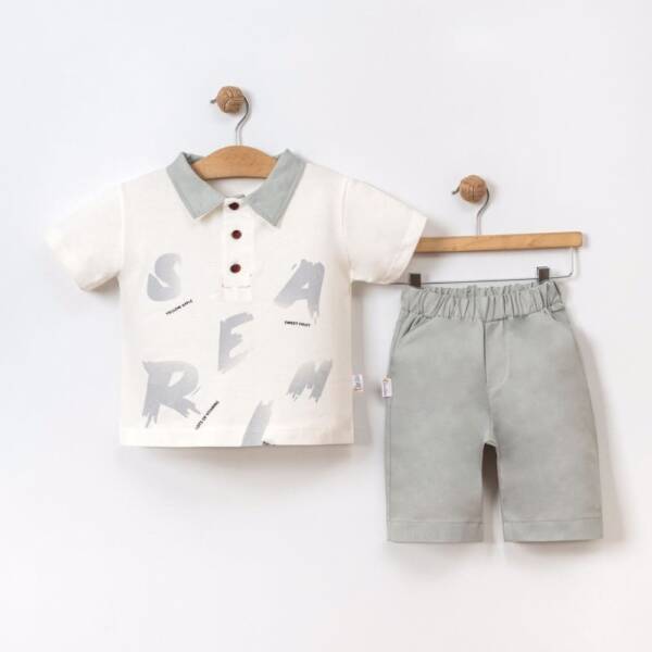 vrefiko set grey terry