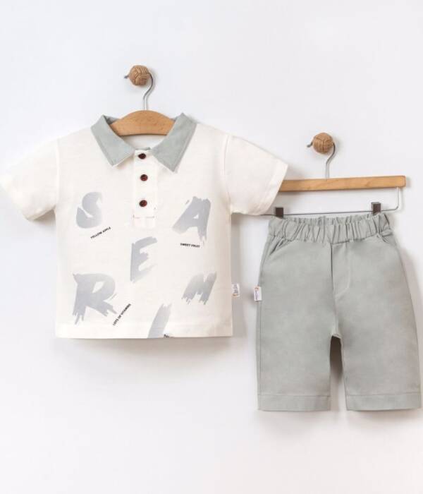 vrefiko set grey terry