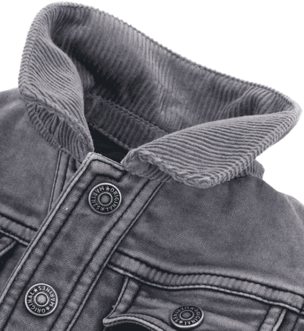 Βρεφικό Μπουφάν Jeans Για Αγόρι Με το Mickey 3-36 Μηνών (Original Marines) - Image 4