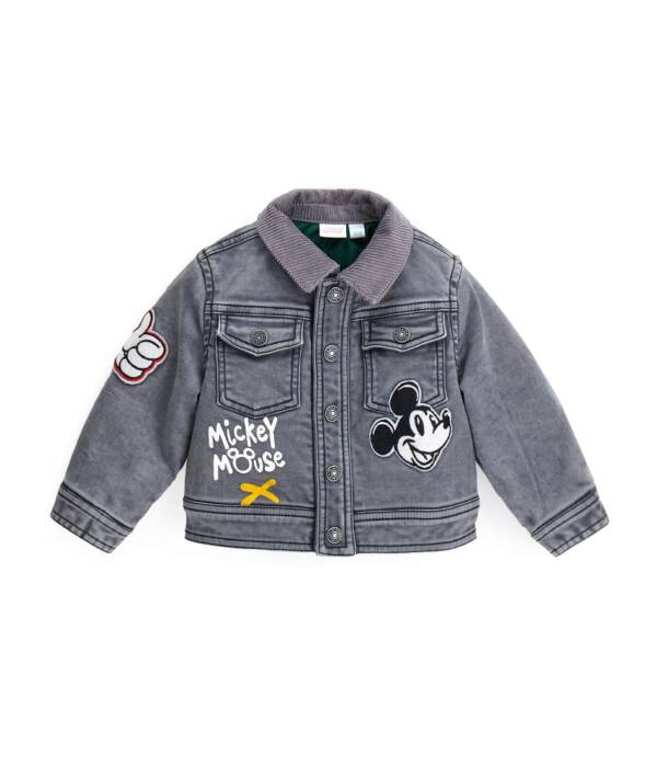 Βρεφικό Μπουφάν Jeans Για Αγόρι Με το Mickey 3-36 Μηνών (Original Marines)