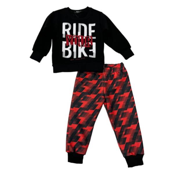 Παιδικό Σετ Φόρμα Για Αγόρι Ride Bike (Prod)
