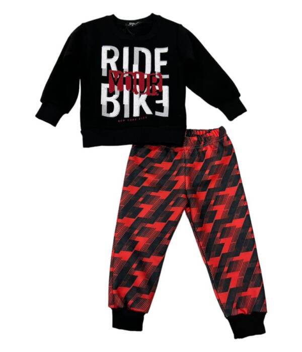 Παιδικό Σετ Φόρμα Για Αγόρι Ride Bike (Prod)