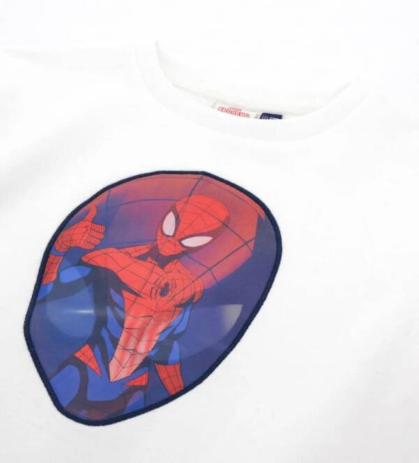 Παιδικό Φούτερ Λευκό για Αγόρι Spiderman 3D (Original Marines) - Image 3