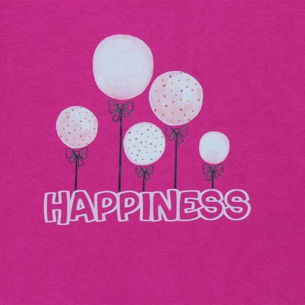 Παιδικό Σετ Φόρμας Για Κορίτσι Φούξια "Happiness" 2-6 (Prod) - Image 2