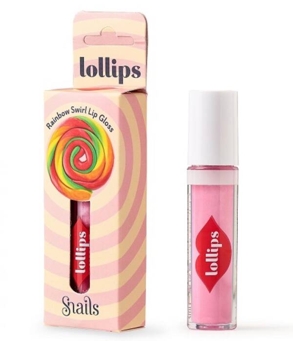 Safe Snails | Lip Gloss | Rainbow Swirl