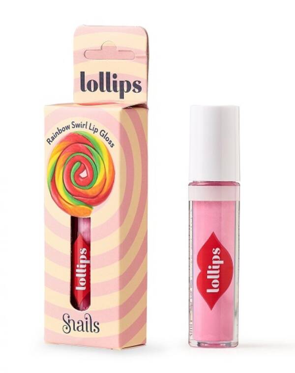 Safe Snails | Lip Gloss | Rainbow Swirl