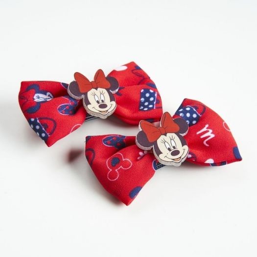 Σετ 2 κλιπ μαλλιών Minnie Disney