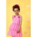 Παιδικό βαμβακερό φόρεμα για κορίτσι φούξια με τούλι. (AGATHA)