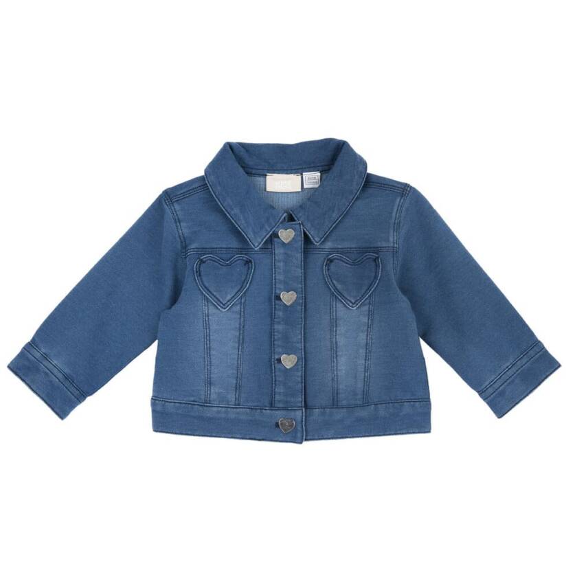 Βρεφικό Τζιν Jacket Για Κορίτσι σε Μπλε Χρώμα  (Chicco)