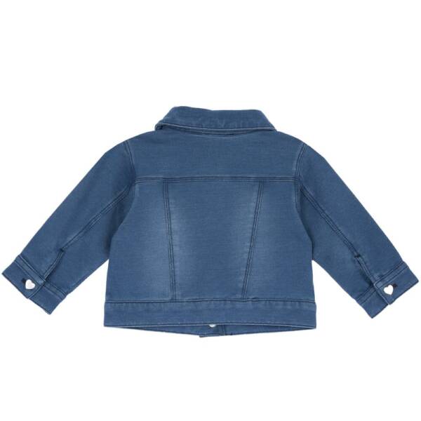 Βρεφικό Τζιν Jacket Για Κορίτσι σε Μπλε Χρώμα  (Chicco) - Image 2