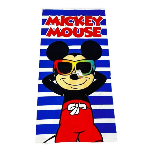 Πετσέτα θαλάσσης για αγόρι με τον Mickey  (Disney)