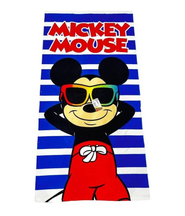 Πετσέτα θαλάσσης για αγόρι με τον Mickey  (Disney)