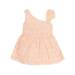 Παιδικό βαμβακερό φόρεμα για κορίτσι σομον χρώμα  (EMC)