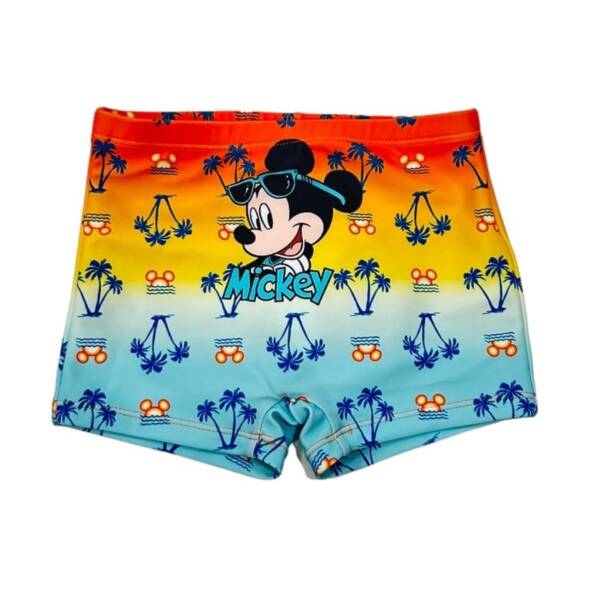 Βρεφικό μαγιό Disney για αγόρια σε χρώμα πορτοκαλί με τον mickey 12-36