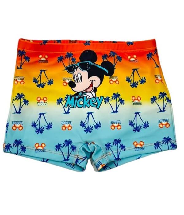 Βρεφικό μαγιό Disney για αγόρια σε χρώμα πορτοκαλί με τον mickey 12-36