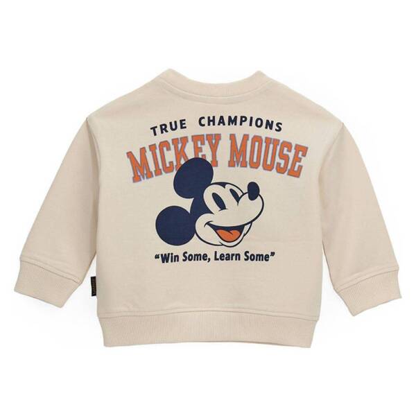 Βρεφικό Βαμβακερό Φούτερ για Aγόρι με τον Mickey σε μπεζ χρώμα (Original Marines) - Image 2