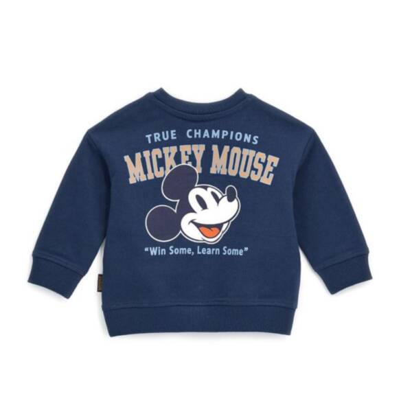 Βρεφικό Βαμβακερό Φούτερ για Aγόρι με τον Mickey σε μπλε χρώμα (Original Marines) - Image 2