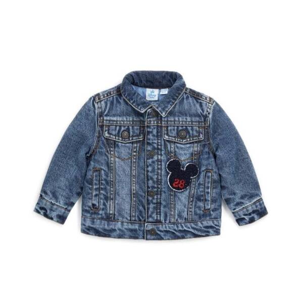 Βρεφικό Μπουφάν Jeans Για Αγόρι Με το Mickey 3-36 Μηνών (Original Marines)