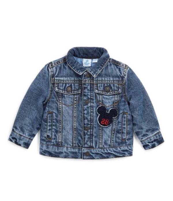 Βρεφικό Μπουφάν Jeans Για Αγόρι Με το Mickey 3-36 Μηνών (Original Marines)