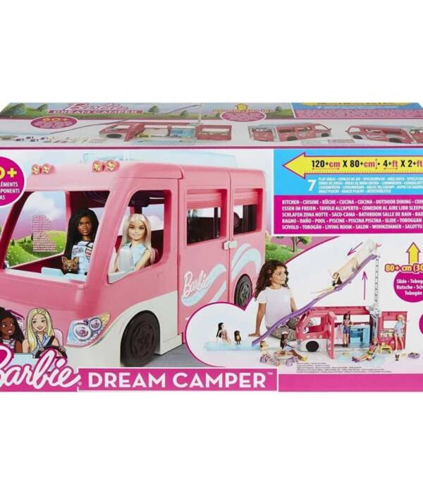 Τροχόσπιτο Barbie Με Κούκλα Μattel